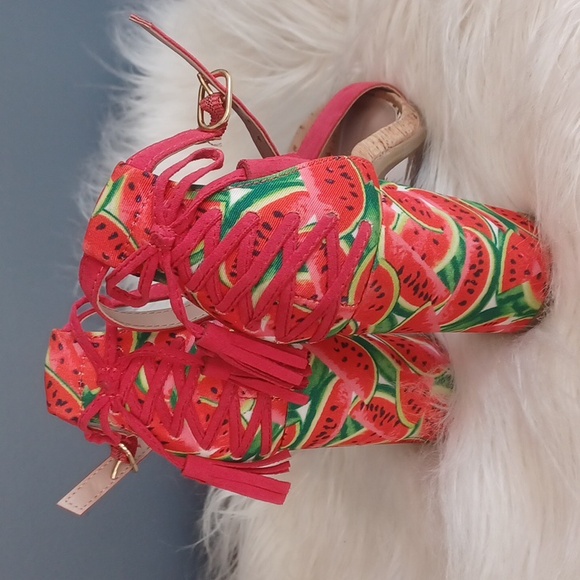 Betsey Johnson  heeled sandals - Picture 2 of 14